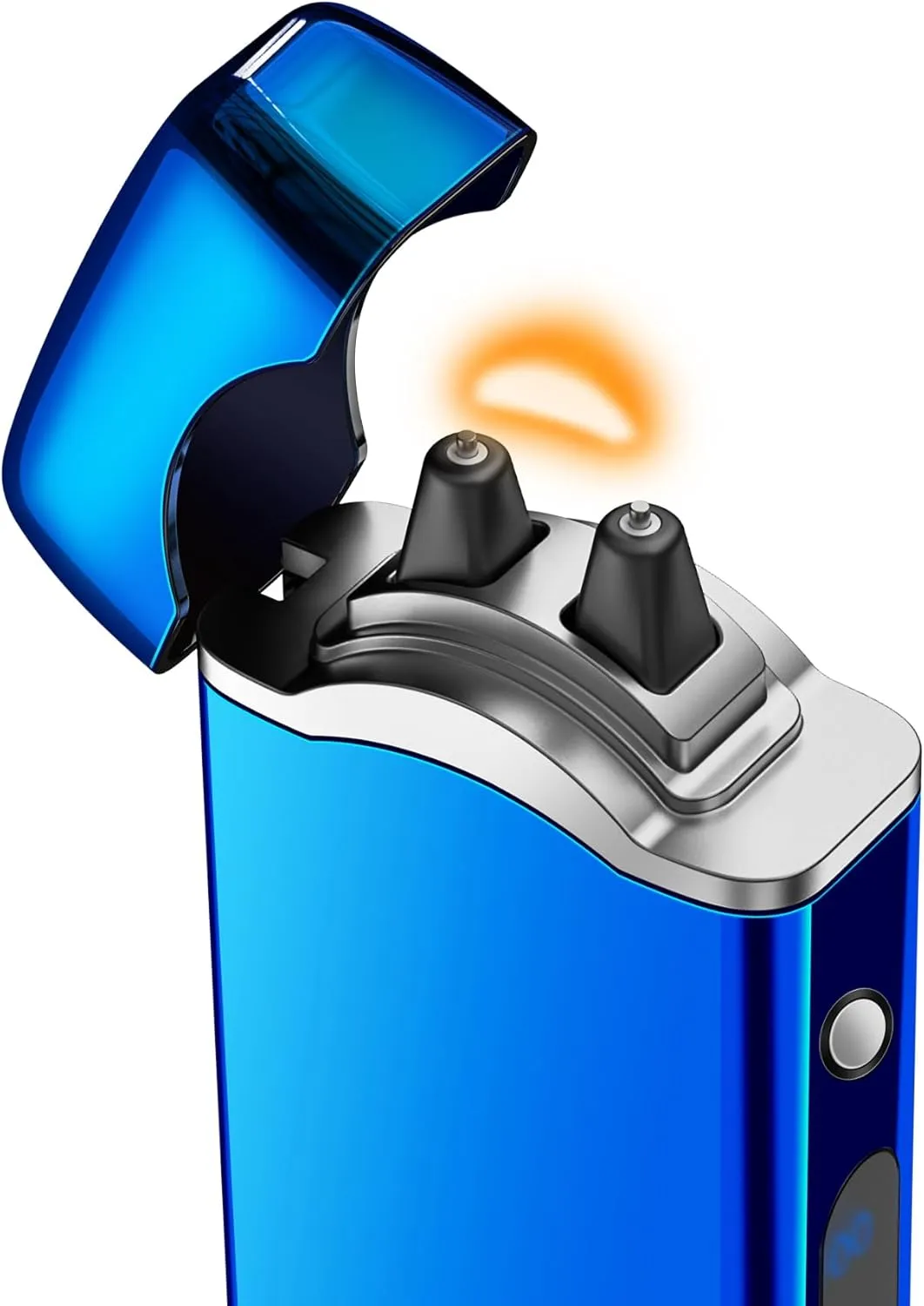 Big Arc Lighter Magical “Flame” USB Rechargeable Plasma Electric Cool Lighter (Blue)
