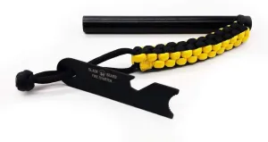 Black Beard Ferro Rod Fire Starter |Extra Large - ½’’ Thick, 5’’ Long | Windproof & Weather Resistant Survival Fire Starter | Provides 5000 Degree Sparks in All Weather/Altitude | Extremely Reliable