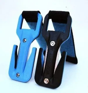 Black n Blue Trilobite w/black handle & blue loop w/FLEXI wrap