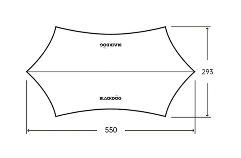 BLACKDOG Camping Canopy