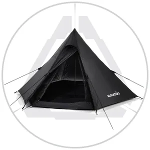 BLACKDOG Hexagon Pyramid 2-3 Person Tent
