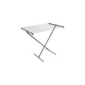 Bo-Camp Drying Rack Compact Steel Scissor Model Black 9M