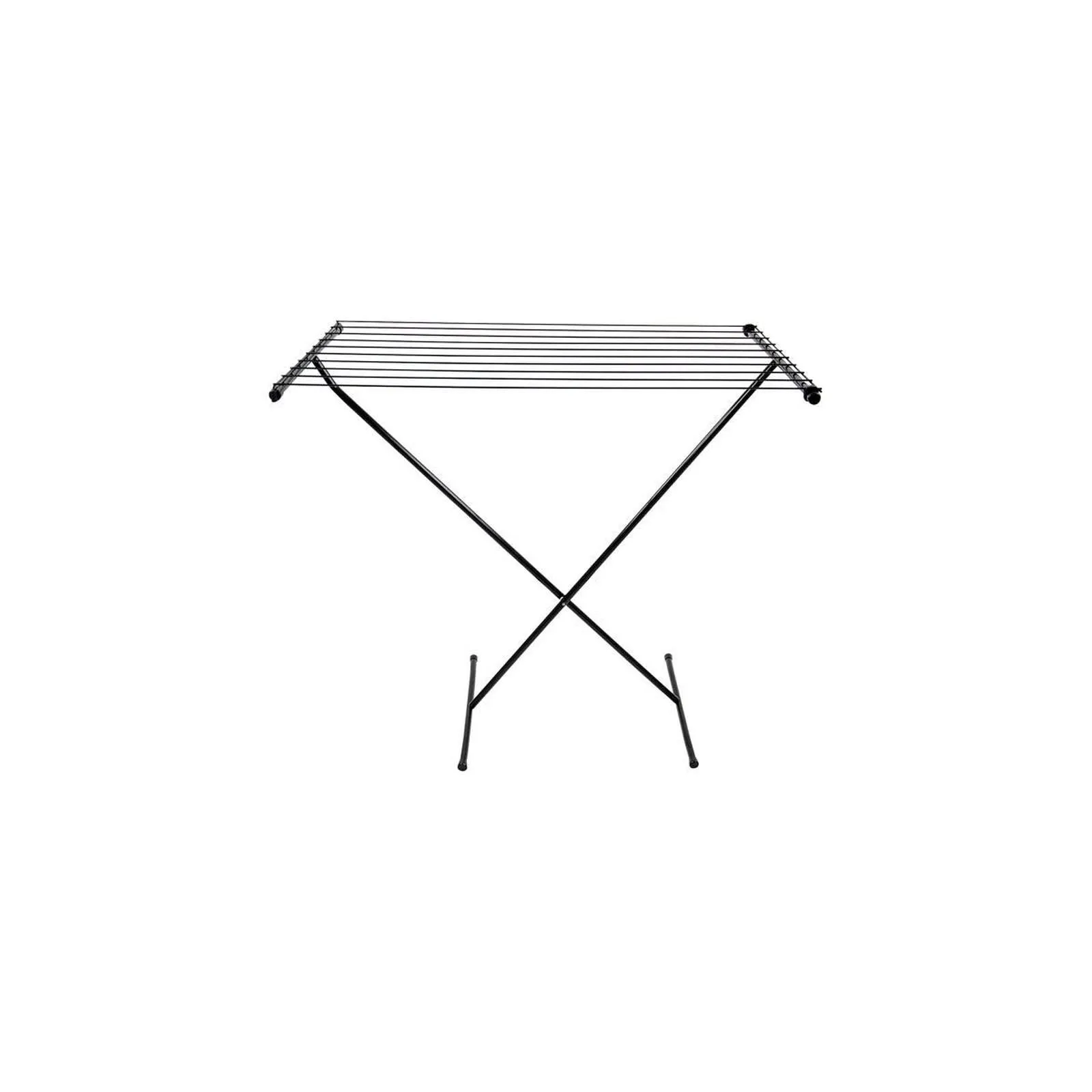 Bo-Camp Drying Rack Compact Steel Scissor Model Black 9M