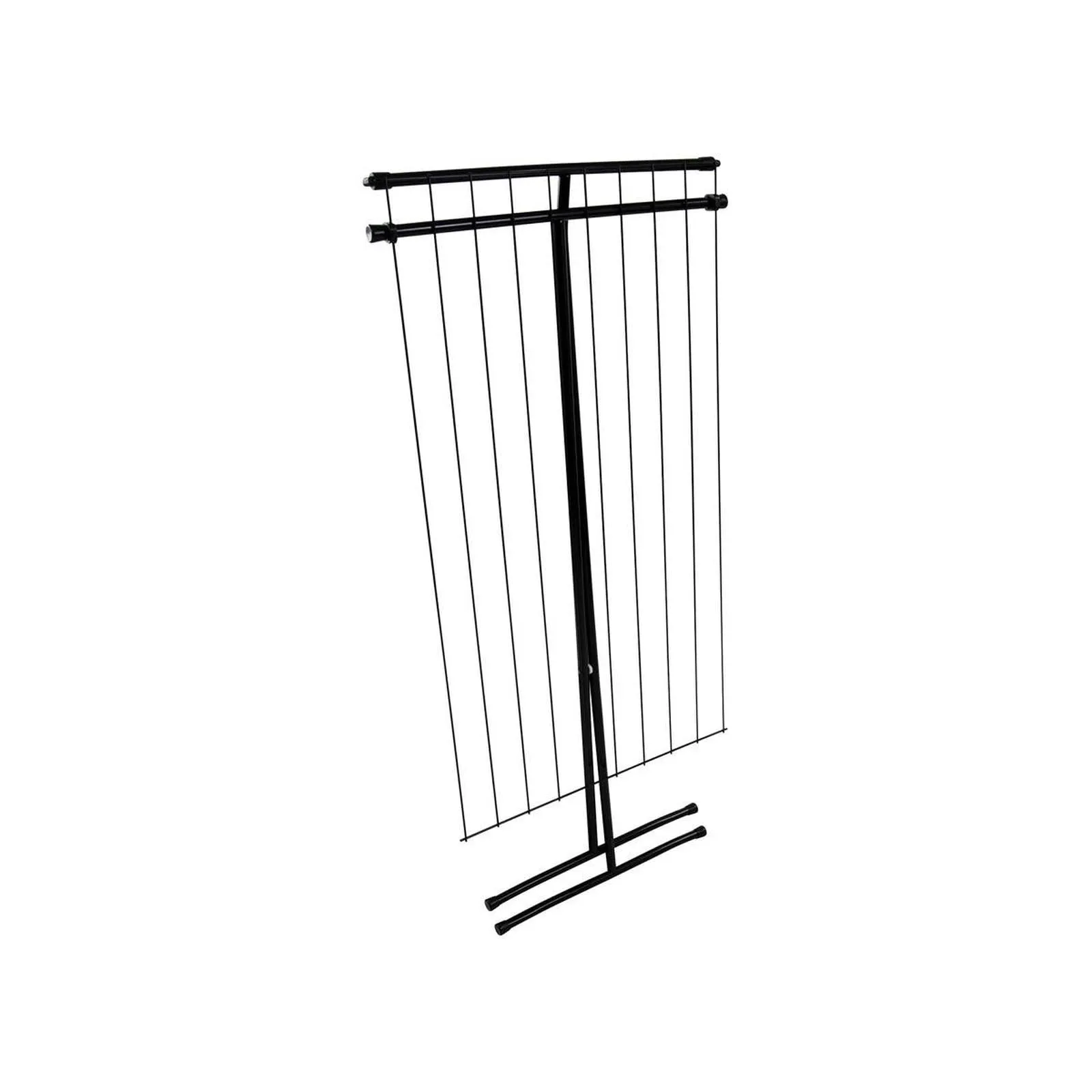 Bo-Camp Drying Rack Compact Steel Scissor Model Black 9M