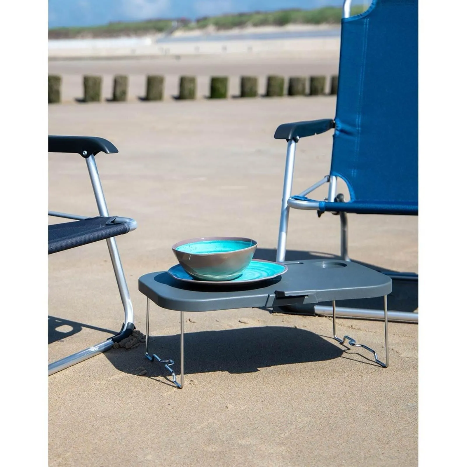 Bo-Camp Foldable Bowl with Table Top 17L
