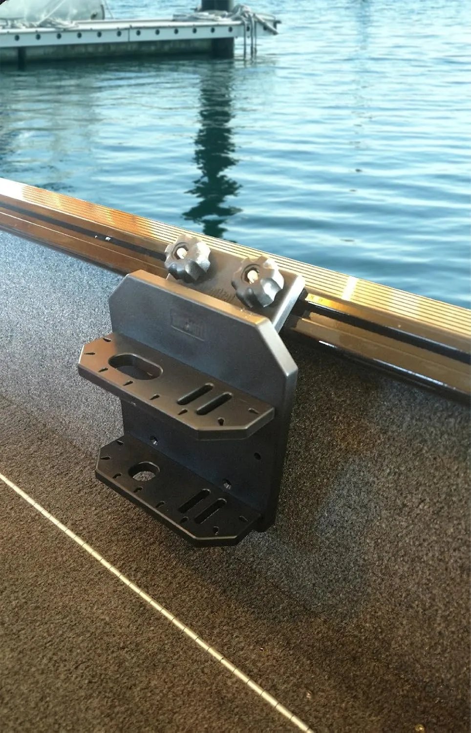 Brocraft Boat 45 Degree Track System Tool Holder/Lund Boat Knife and Plier Holder Rig Holder