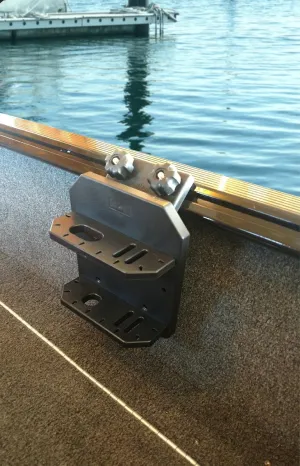 Brocraft Boat 45 Degree Track System Tool Holder/Lund Boat Knife and Plier Holder Rig Holder