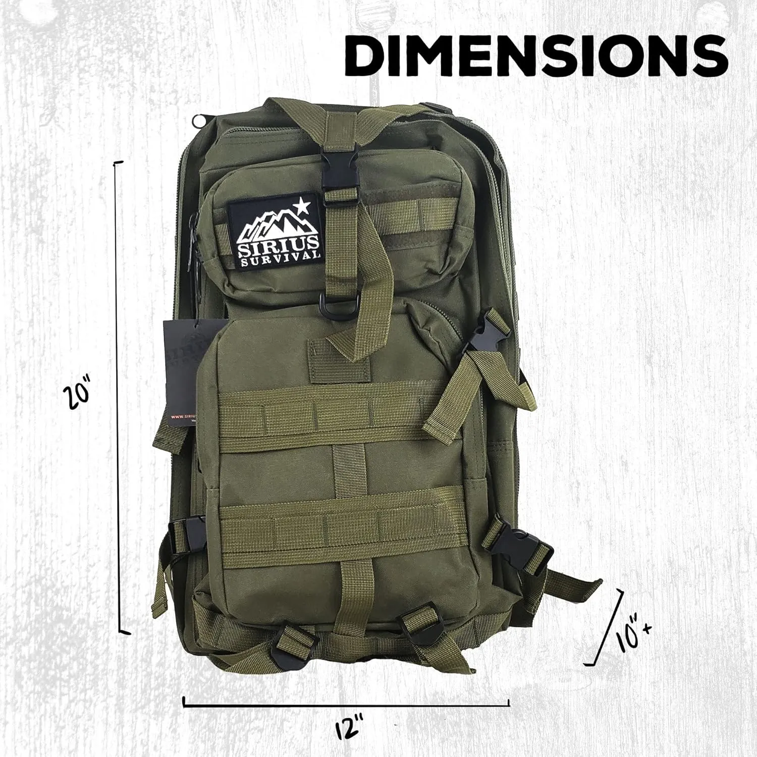 Bug Out Bag Backpack Bugout Kit Great for Family - Survival Backpack for Earthquakes, Hurricanes, Floods, Tornados, Fires & Other Disasters