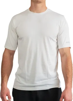 BUILTCOOL Men’s Crew Neck Shirt – Quick Dry Shirts for Men, Instant Cooling Moisture Wicking, UPF 50 Sun Protection