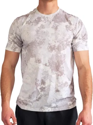 BUILTCOOL Men’s Crew Neck Shirt – Quick Dry Shirts for Men, Instant Cooling Moisture Wicking, UPF 50 Sun Protection