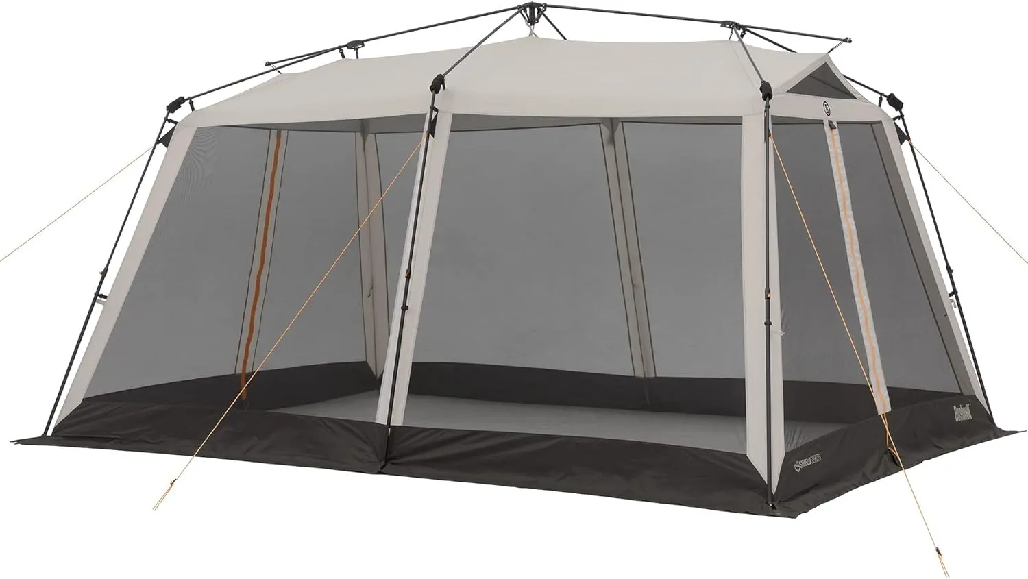 Bushnell Screenhouse with Instant Setup Technology | 14' x 10' Large Size with Extended Eaves Poles to Maximize Space For Camping & Hiking, For 8 Person