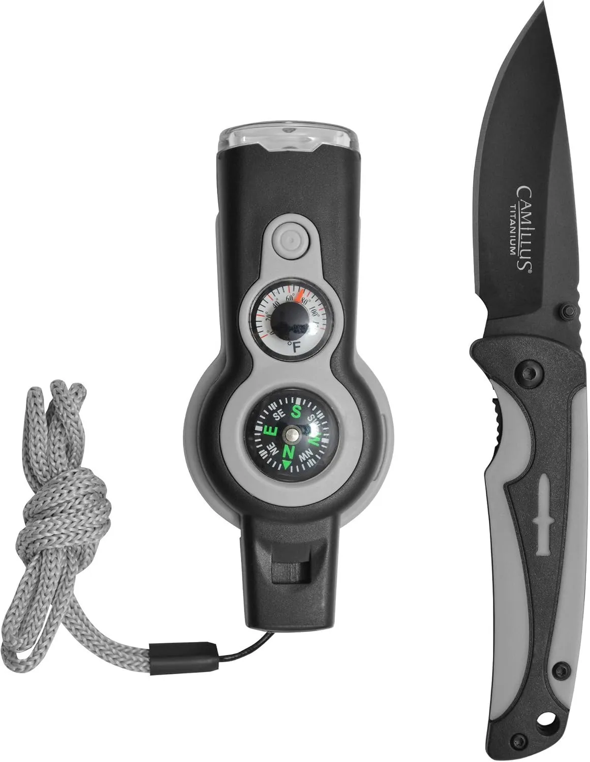 Camillus Nimble II: 6.534; Titanium Folding Knife and Survival Tool