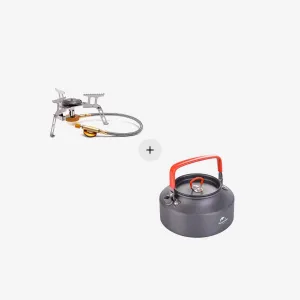 Camp Kettle   Split Folding Camp Stove  Bundle