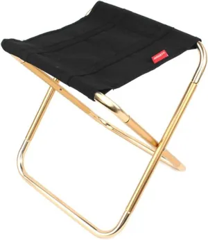 Camping Folding Stools Quality Outdoor Foldable Fishing Chair Ultra Light Weight Portable Folding Camping Aluminum Alloy Picnic Fishing Chair with Bag