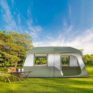 Camping Instant Tent, 8 Person Tent, Easy Setup for Camping Hiking and Outdoor, Portable Tent, Hiking Tent, Portable Tent for Family Camping & Hiking 155.9" L x 107.8" W x 72" H