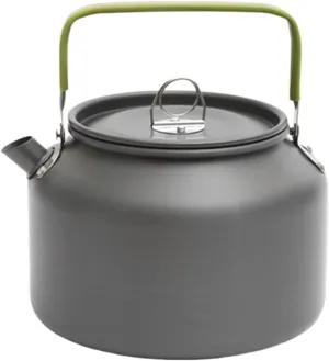Camping Kettle Camping Kettle Coffee Pot for Camping, Camping Tea Kettle, 1.8L Outdoor Hiking Kettle Pot, Portable Ultralight Aluminum Camping Kettle for Backpacking,Hiking,Camping and Picnic Camping