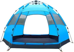 Camping Tent Family Camping Tent 3-4 Person Tent Portable Instant Tent Automatic Tent Windproof for Family-Sized Groups Camp Beach Tents