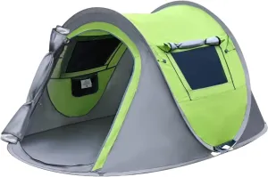 CAMPTREK  2.0M TILTABLE UMBRELLA POLYESTER SILVER COVERED
