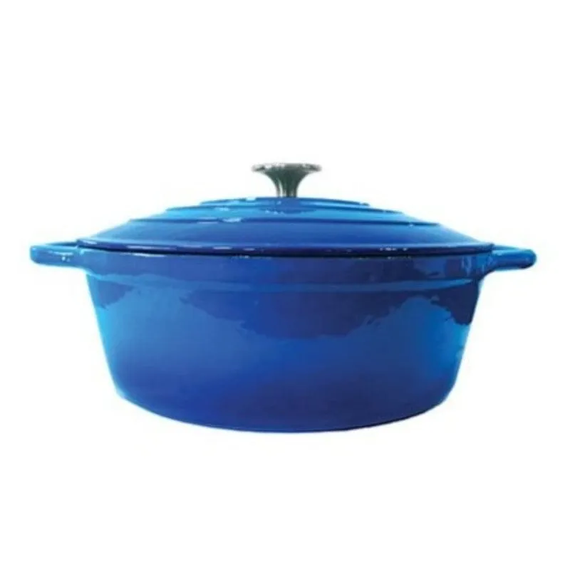 Chef Oval Casserole 4 Litre Blue 160/063