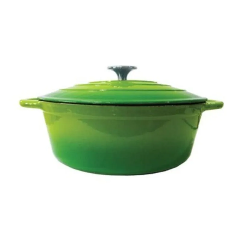 Chef Oval Casserole 4 Litre Green 160/062