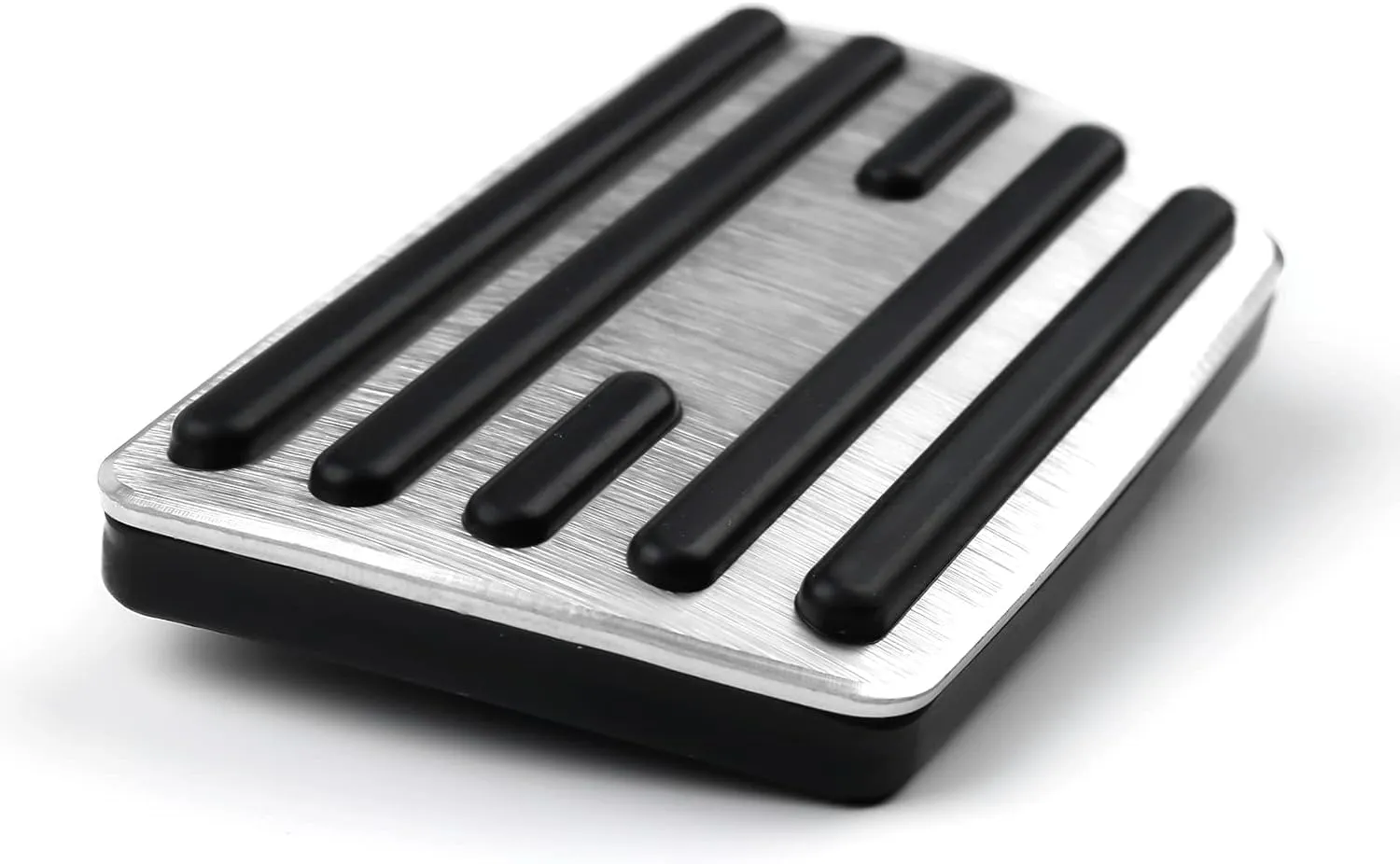 CKE Compatible with Honda Civic CRV Odyssey Pilot Passport Ridgeline Insight Accessories Sporty Car Pedals Foot Pedal Covers Brake and Accelerator Pedal Pads -Silver