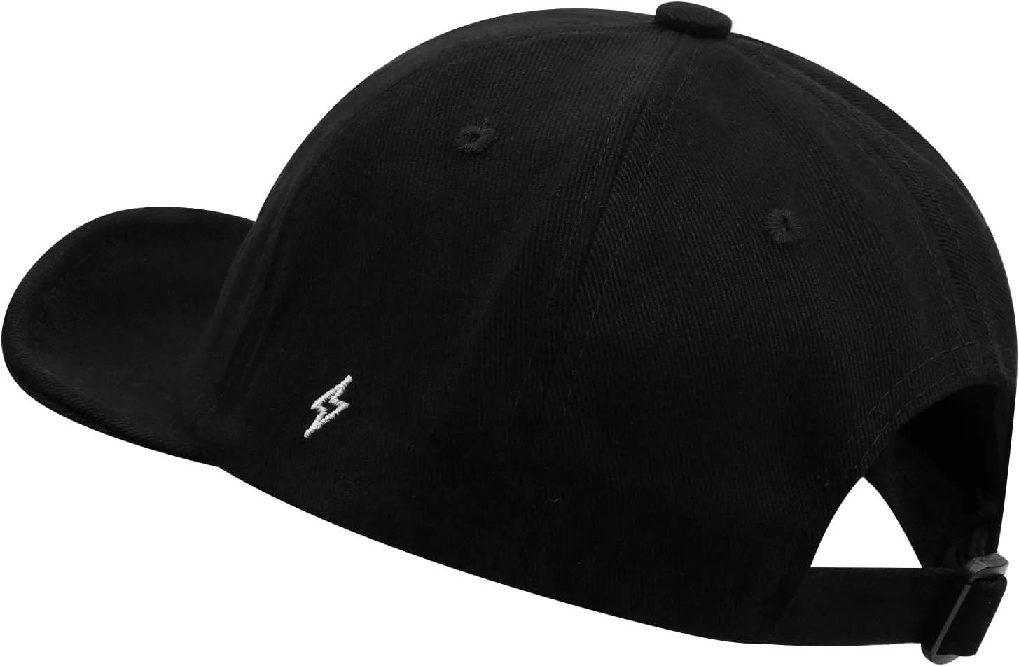 Clakllie Short Brim Baseball Fitted Cap Fashion 5 Panel Camp Caps Low Profile Dad Hat Snapback Hip Hop Cap Trucker Hats