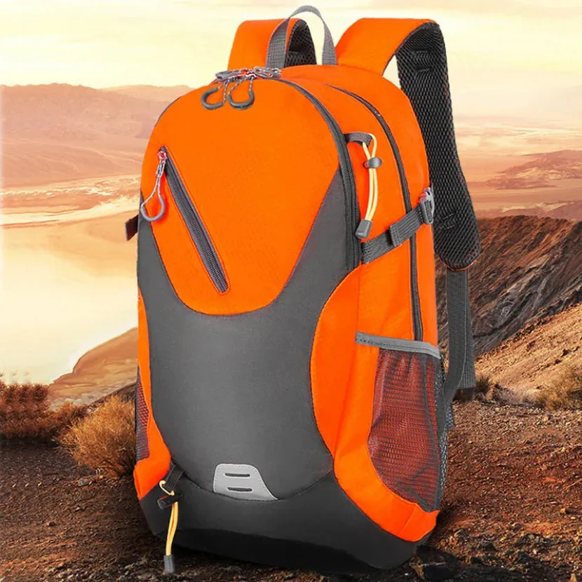 Classic 40L Outdoor Backpack – High-Quality Waterproof Travel Bag for Men & Women, Casual Patchwork Sport Backpack