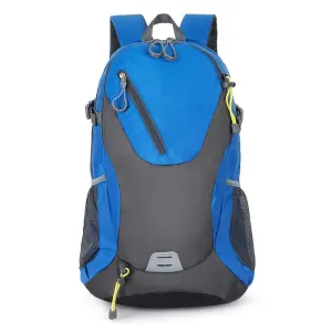 Classic 40L Outdoor Backpack – High-Quality Waterproof Travel Bag for Men & Women, Casual Patchwork Sport Backpack