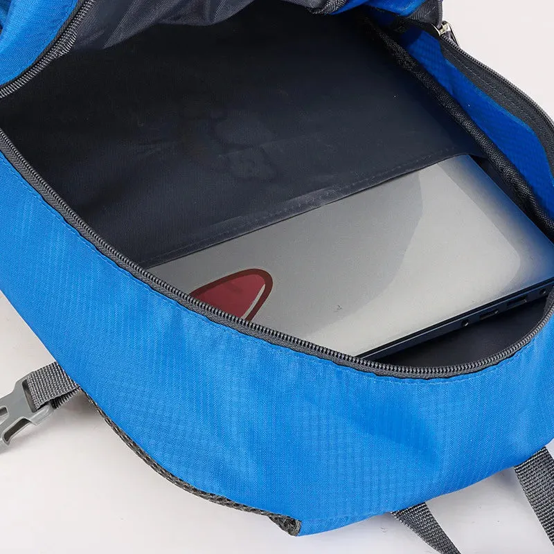 Classic 40L Outdoor Backpack – High-Quality Waterproof Travel Bag for Men & Women, Casual Patchwork Sport Backpack