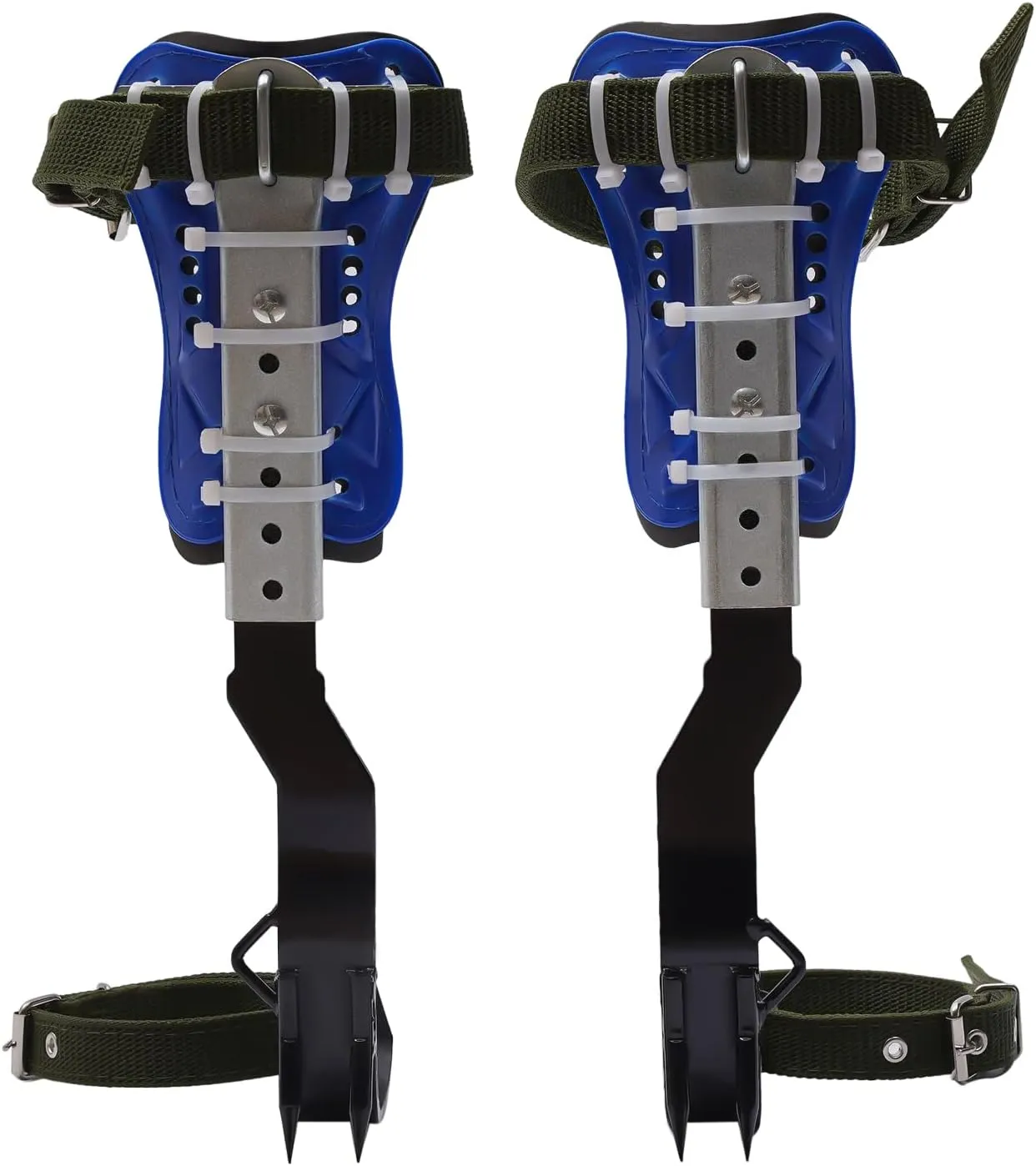 Climbing Spike for Outdoor Activities,Stable & Solid Tree Climbing Spike Set with Safety Guard,Adjustable Tree Climbing Gear with Extra Multi-Functional Straps