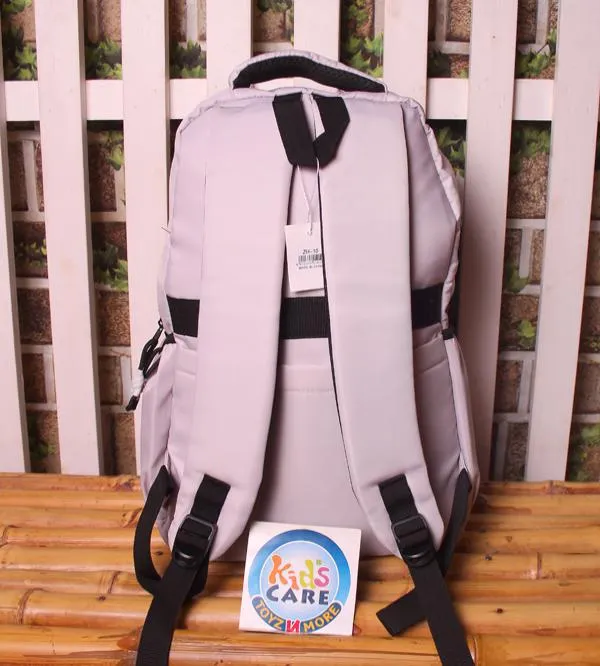 Cloud Grey Waterproof Backpack - Durable & Spacious School, College, Gym & Travel Bag (ZH-10)