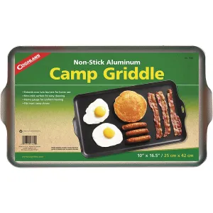Coghlans 10 In. x 16.5 In. Non-Stick Aluminum 2-Burner Camp Stove Griddle