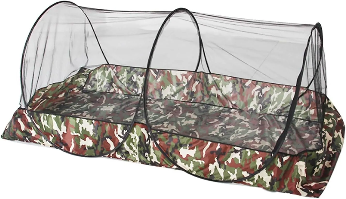 Colorful Outdoor Camping Mosquito Net, Portable And Easy To Install, Suitable For Travel, Dining, Single Person Mosquito Net, And Double Person Mosquito Net, Can Be Used In All Seasons(A(200*100*73))