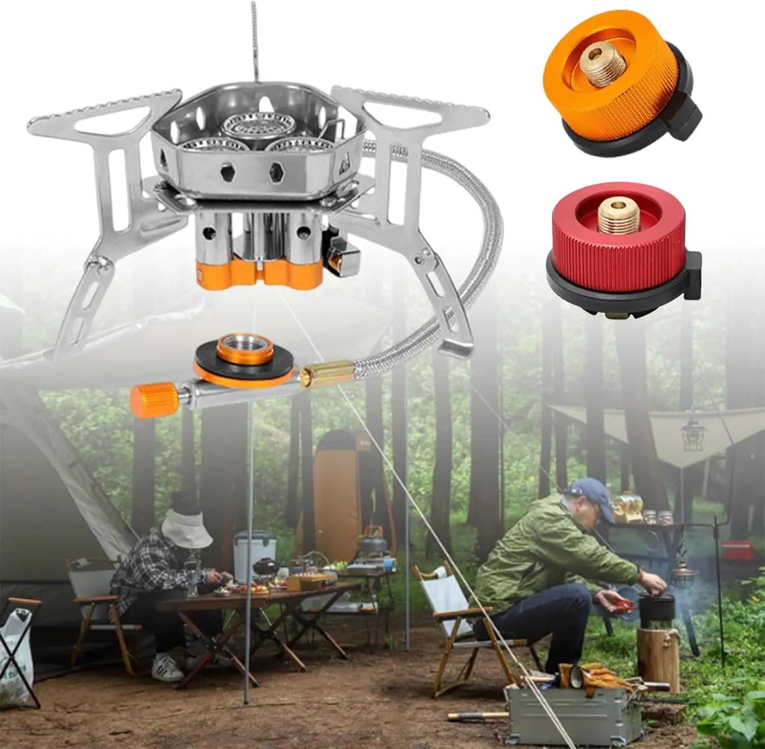 Compacts Windproofed Stove Efficient Outdoor Stove Reliability Cooking Stove For Hiking And Picnics
