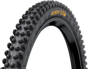 Continental Hydrotal Mountain Bike tire - tubeless, Folding, Black, Super Soft, Downhill Casing, E25, 27.5" x 2.4 or 29 x 2.4 Sizes
