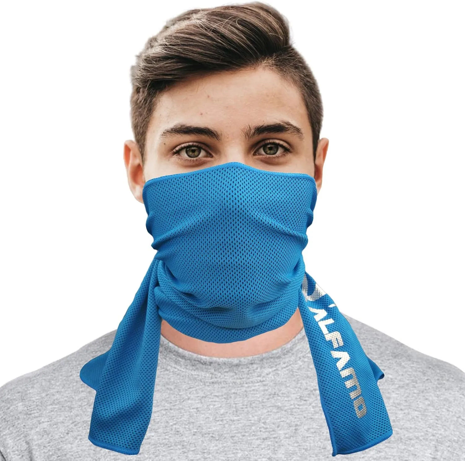 Cooling Towel for Sports, Workout, Fitness, Gym, Yoga, Pilates, Travel, Camping & More
