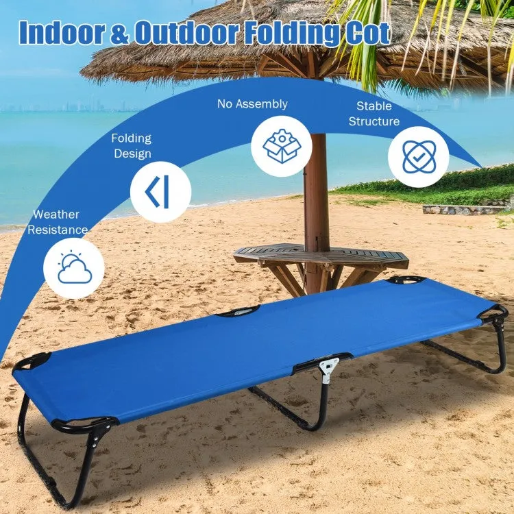 Costway Outdoor Camping Bed Folding Bed - Suitable for Camping and Hiking