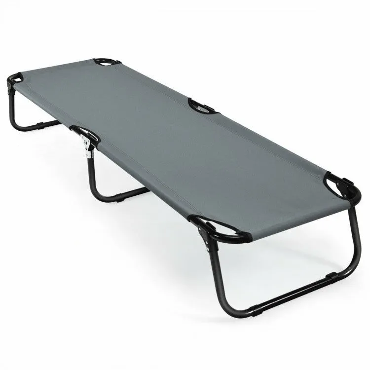 Costway Outdoor Camping Bed Folding Bed - Suitable for Camping and Hiking