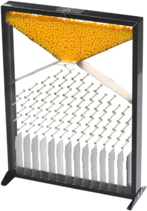 Dalton Board,Random Distribution Teaching Demonstration Portable Effective Statistical Law Demonstration for Lab Physical