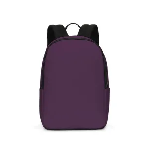Dark Purple Waterproof Backpack | Dark Pastel Purple | C30M60Y0K80