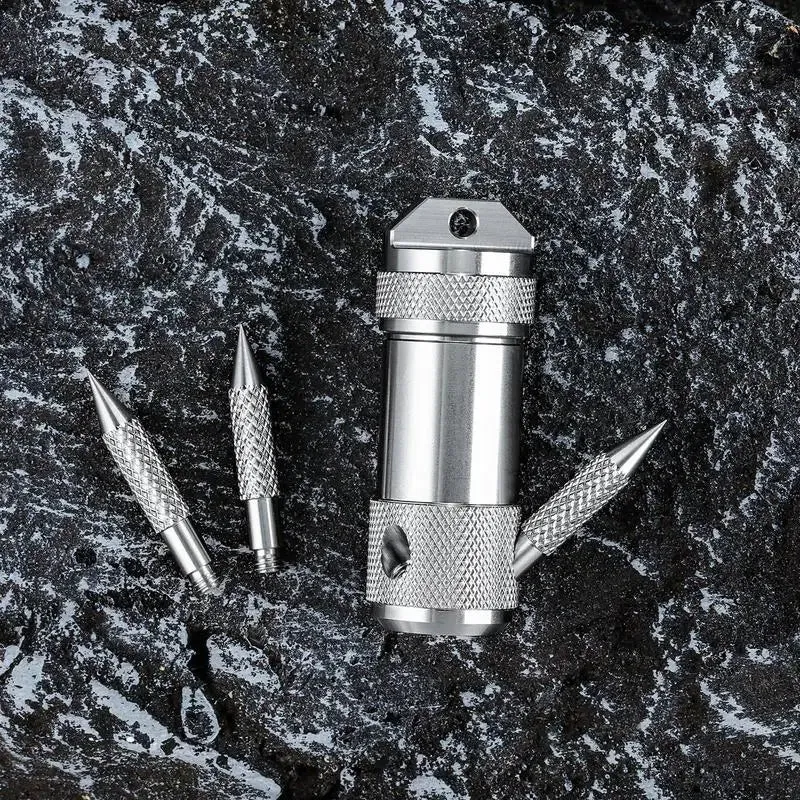 Detachable Stainless Steel Grappling Hook: Essential Outdoor Survival Tool