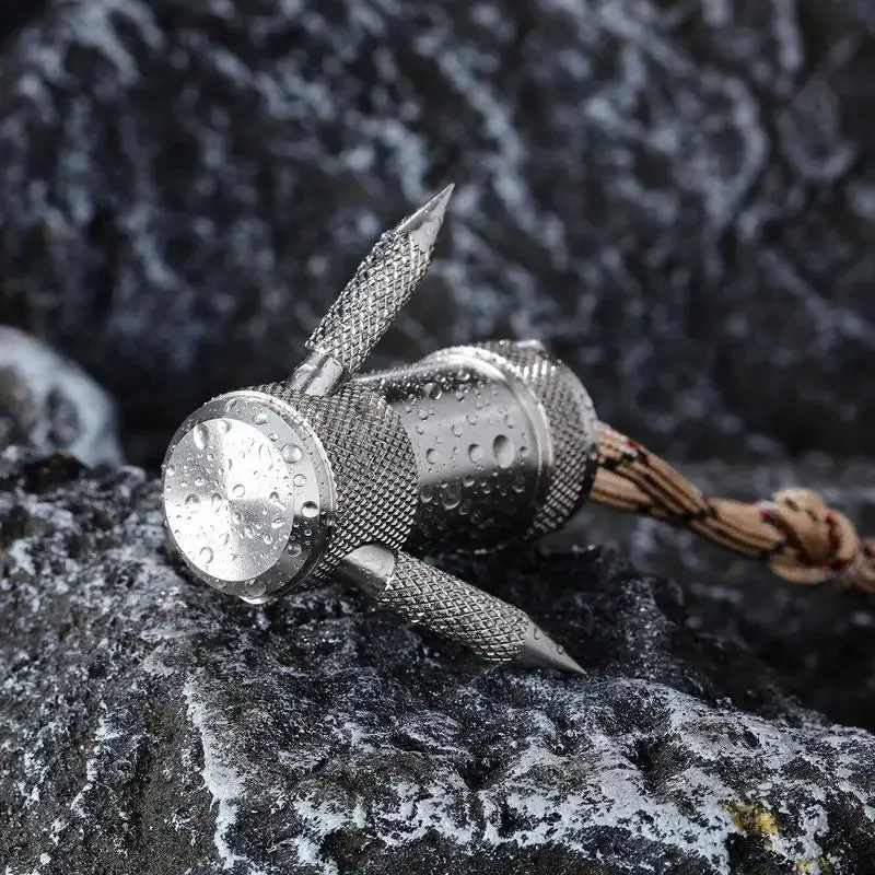 Detachable Stainless Steel Grappling Hook: Essential Outdoor Survival Tool
