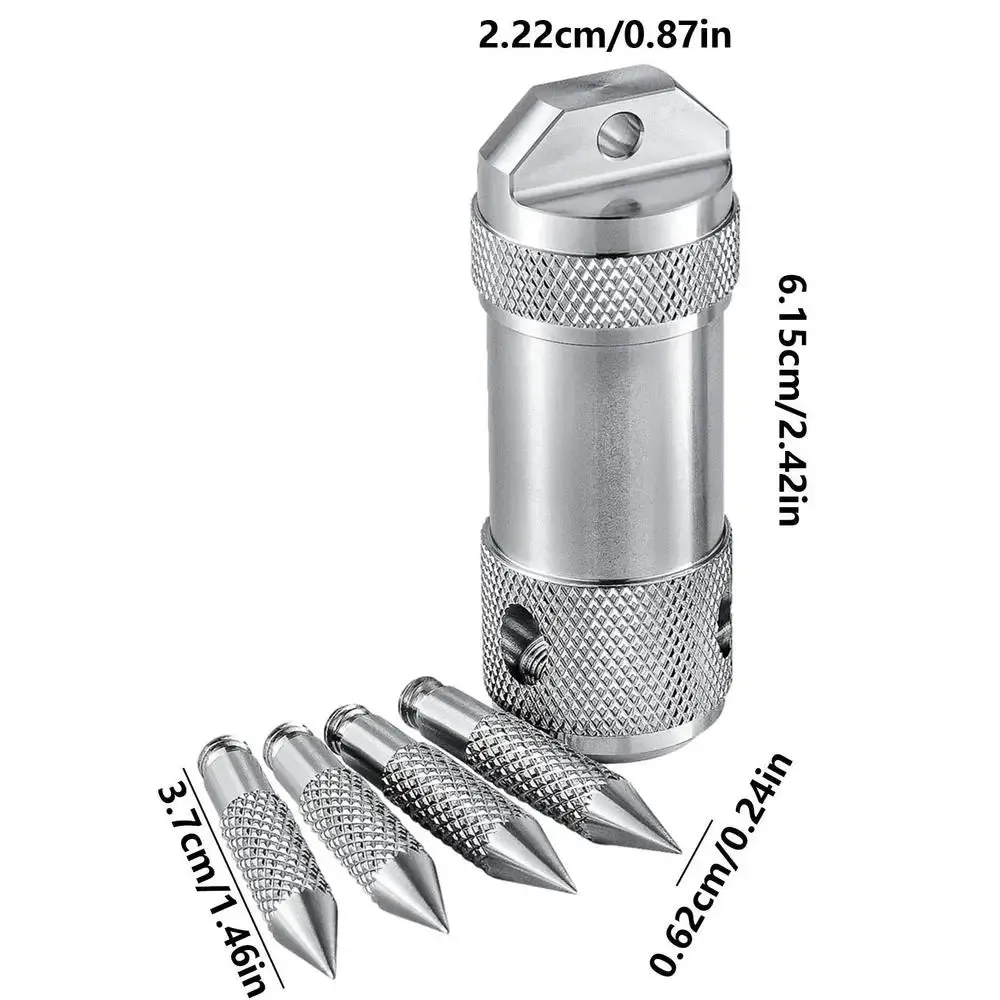 Detachable Stainless Steel Grappling Hook: Essential Outdoor Survival Tool