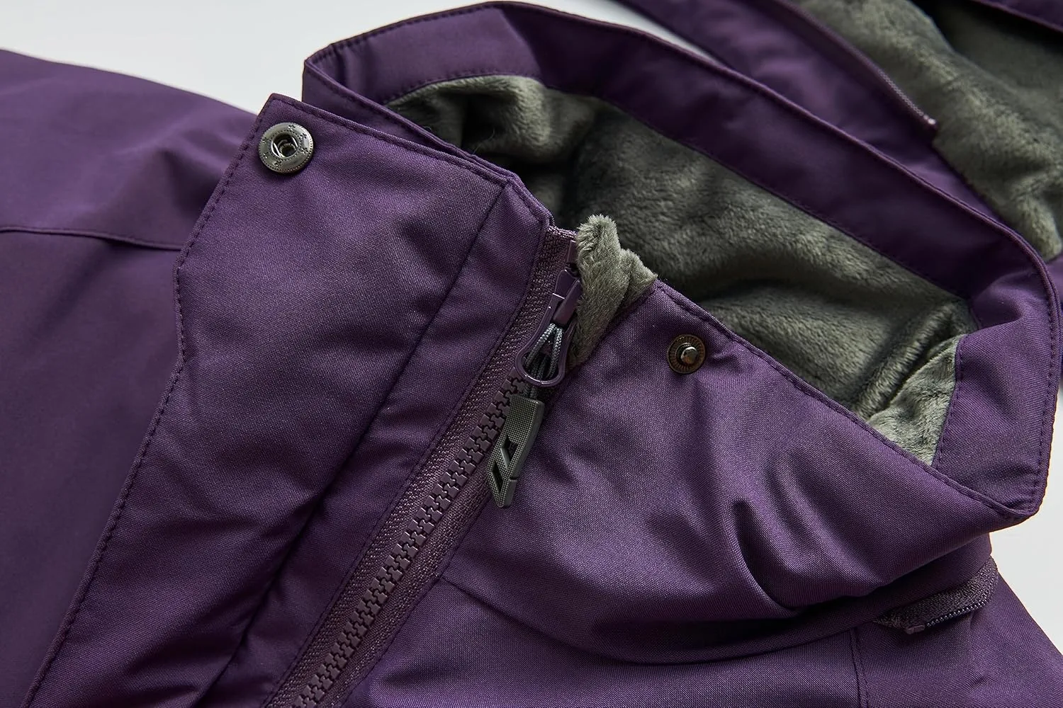 Diamond Candy Women's Waterproof Ski Jackets Warm Winter Snow Jacket Mountain Windbreaker Hooded Raincoat
