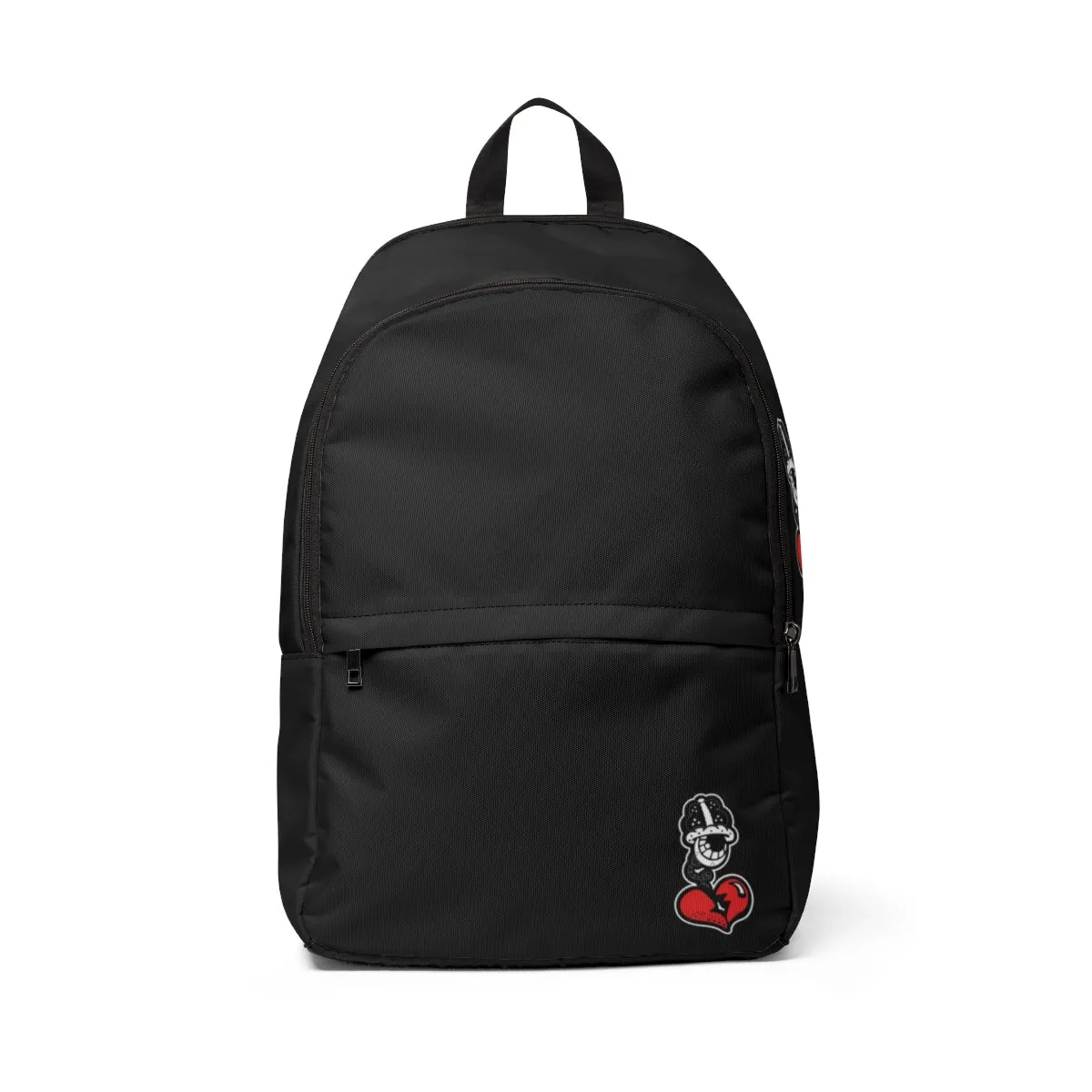 “DRIPPY BLK 3” Unisex Fabric Backpack