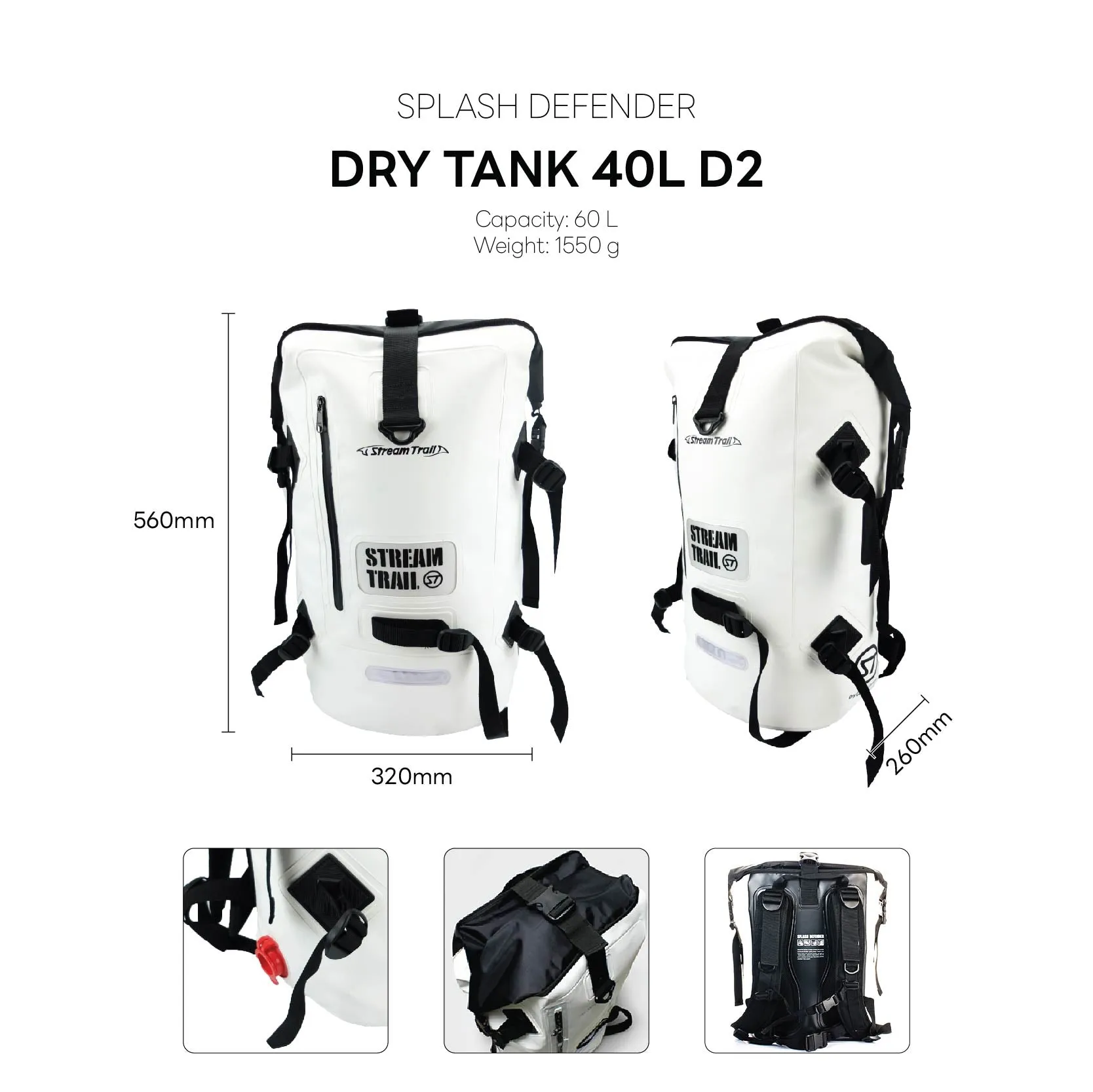 Dry Tank 40L D2