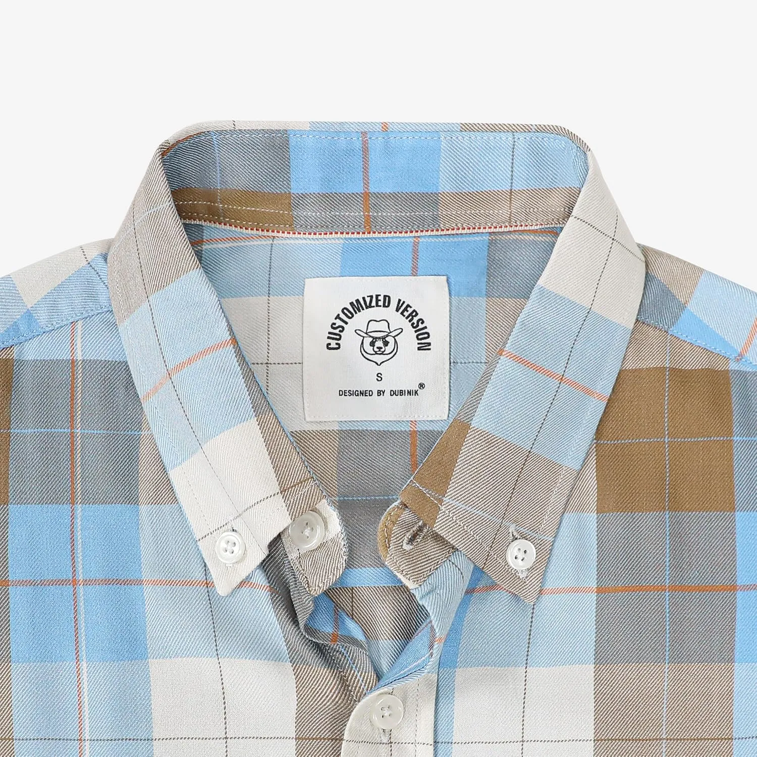 Dubinik® Mens Short Sleeve Button Down Mens Button Up Short Sleeve Two Pockets Soft Vintage Regular Fit Mens Casual Shirts