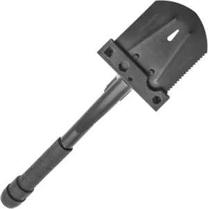 Emergency Zone 11-in-1 Collapsible Folding Military 15.5 Inch Survival Shovel Multitool with Carrying Case. Great for Hiking, Camping, Backpacking, Gardening, and for Keeping in Your Car. 1 Pack