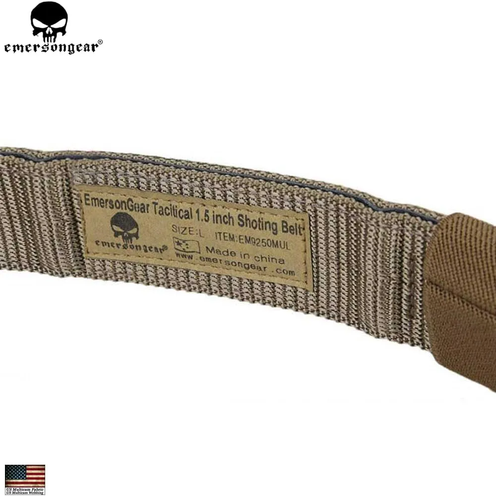 EMERSONGEAR Tactical Heavy Duty Belt,2 Layer Belt with Quick Release Buckle