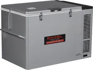 ENGEL MT80 84 Quart Portable Top Opening 12/24V DC - 110/120V AC Fridge-Freezer